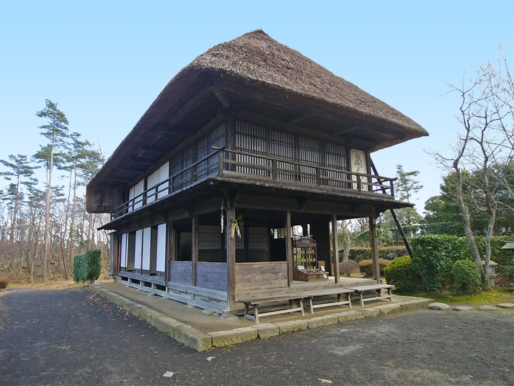 福島市　民家園　筧家宿店