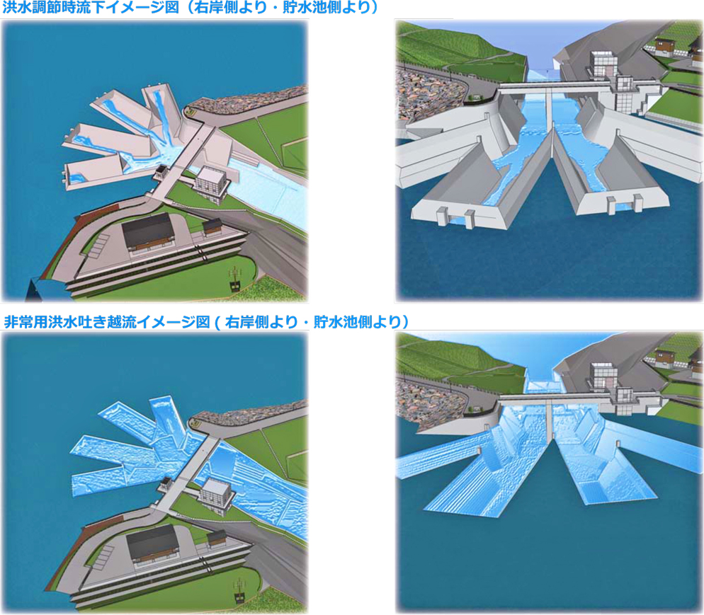 福島県　石川町　千五沢（せんござわ）ダム