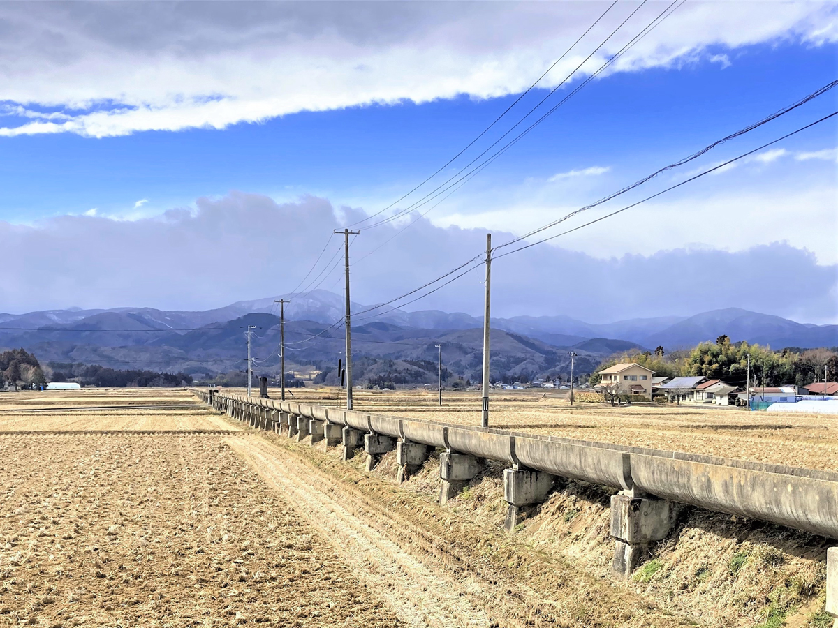 安積疏水大谷1号水路橋（福島県郡山市）