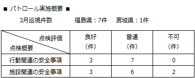 パトロール実施概要