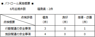 パトロール実施概要